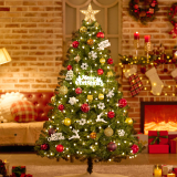 🎄2025 크리스마스트리 풀세트 추천｜루비&플러팅 레드 비교✨ 홈카페 분위기 완성!